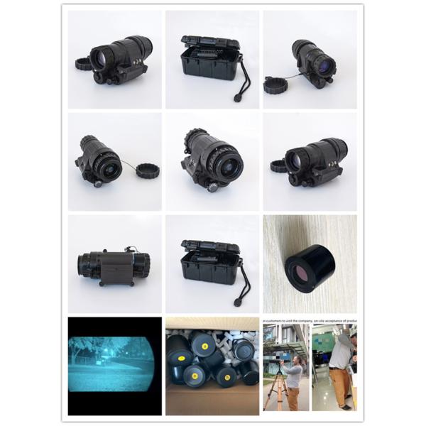 Pvs14 Outdoor Hunting Gear Monocular 1X High Definition Black White Image