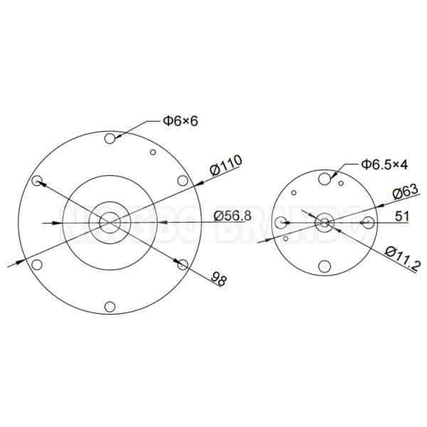 1-1/2” equipo de reparación del diafragma de Goyen TypeK4502 M2162 K4504 M2187 CA/RCA 45