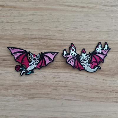 Anime Embroidered Cloth Patches Heat Cut Sticker Silicone Rubber Patch