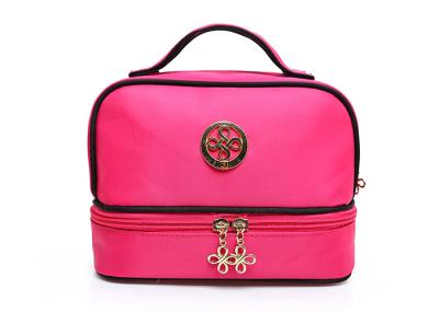 Convenient Extra Large Toiletry Bag Nylon Material With Bulit - In Small Mirror