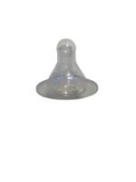 Orthodontic Medium Flow Bibs Nipple For Newborn Baby WIth Size Is 5*6.4*5cm And Weight Is 4 Gram