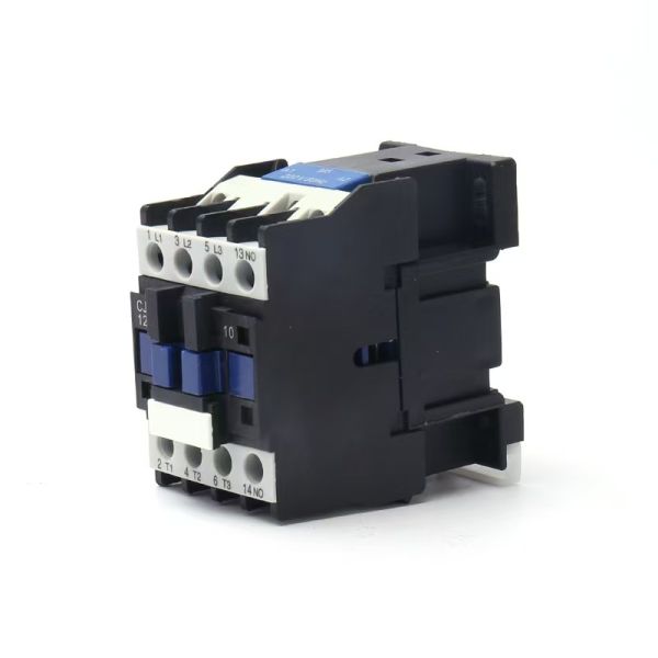 220V AC Magnetic Contactor Three Phase Din Rail Installation For Motor Control
