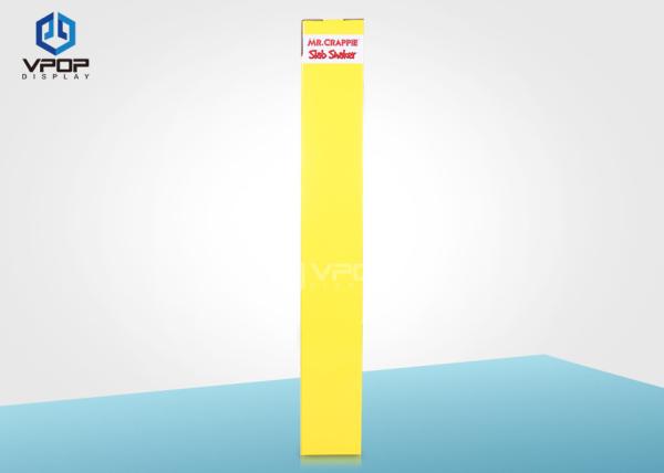 Store Retail Cardboard Sidekick Displays Glossy Matte Film Lamination For Slab Shaker