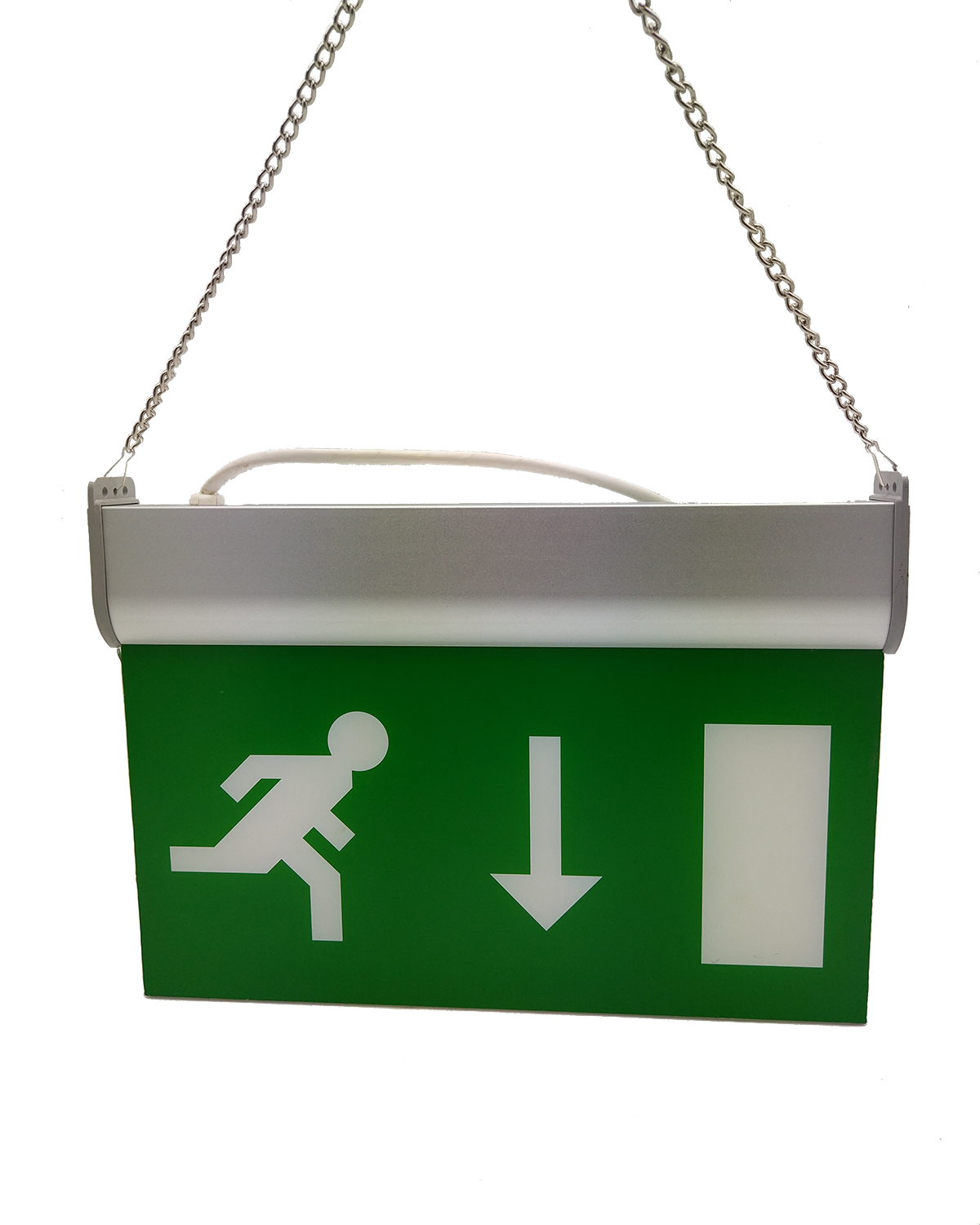 Commercial Battery Operated Aluminum Exit Sign Teaching Buildings DSL008BM