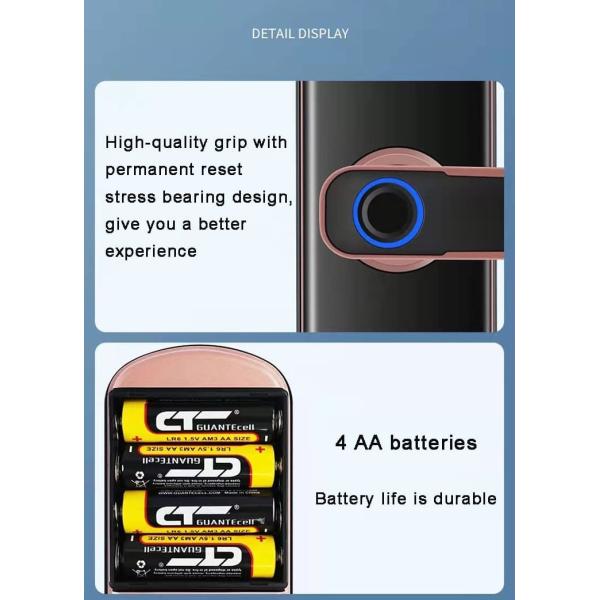 Замок TTlock офиса умный, замок отпечатка пальцев 38mm-48mm умный