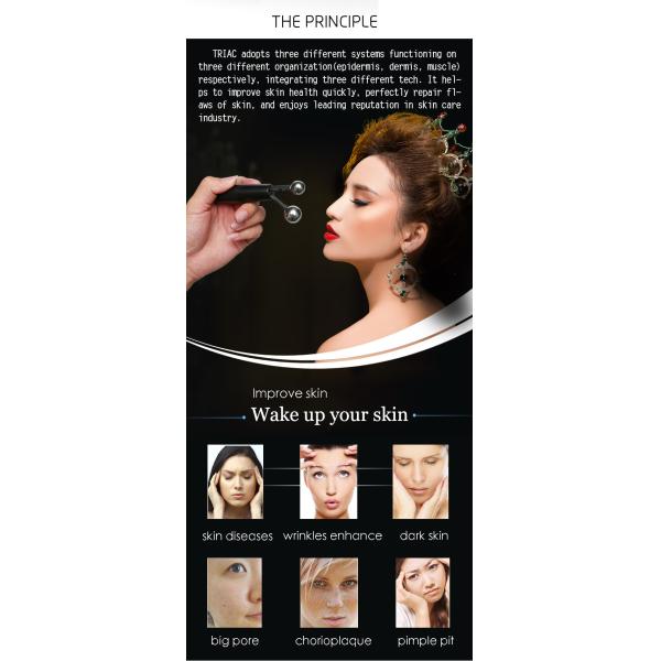 3-In-1 RF Micro Needle Therapy Machine 5D Anti-Aging Face Lift Wrinkle Removal