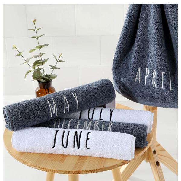 Pure Cotton Towels Personalized and Woven for Creative Customizatio
