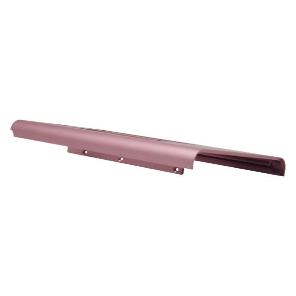 Custom Stainless Steel Sheet Metal Fabrication with Laser Cutting Welding and Pink Powder Coat Oxidation