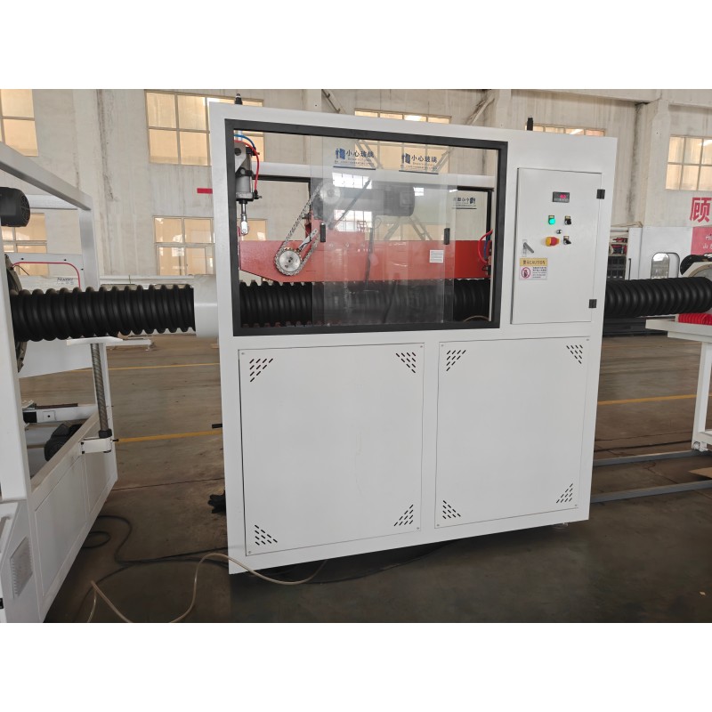 High Speed Double Wall Corrugated Pipe Production Line Plastic Processed PP PE Integrated Extrusion and Forming Equipment