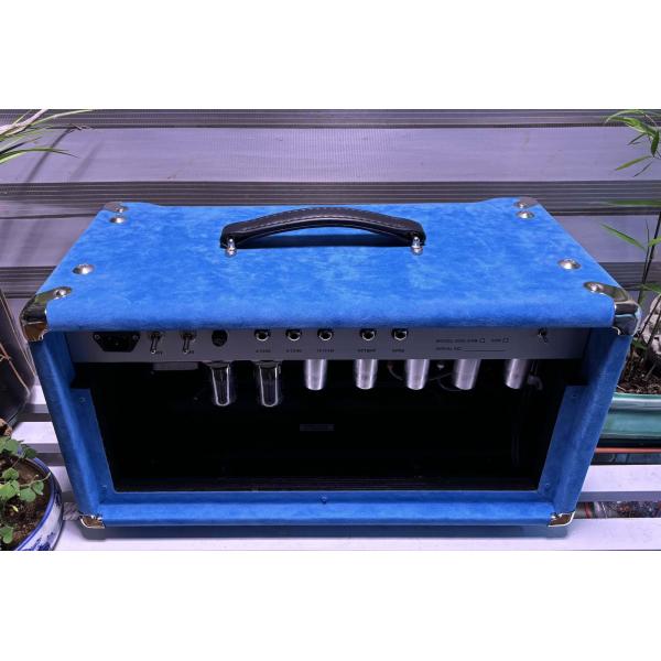 Custom D Style Steel String Singer Head 20W 50W 100W with Suede Blue Color, Grand Amplifier SSS Model