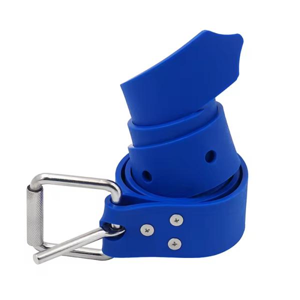 Ceinture de plongée en silicone de sécurité à libération rapide 1,3 m pour la chasse sous-marine et l'apnée