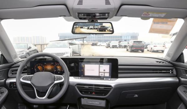 9.35 Inch Touch Electronic Video Rear View Mirror Recorder For Volkswagen Lamando