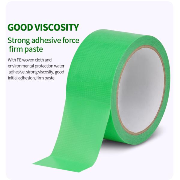 Customizable PE Cloth Base Tape Wholesale Tear Off No Residual Glue Designed For Door And Window Protection