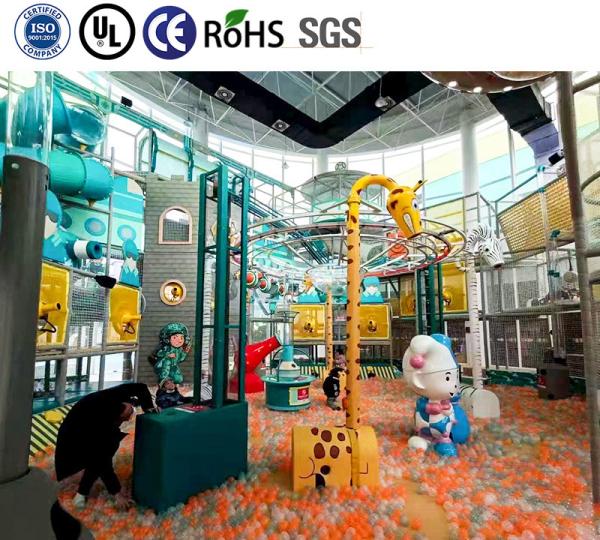 Equipamento de brinquedos para crianças em ambientes internos comercialmente seguros Projetos ODM OEM