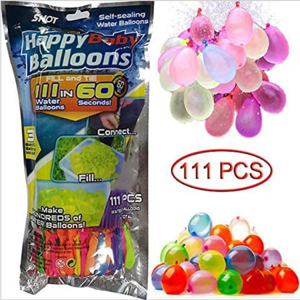 2024 Самозапечатывающиеся воздушные шары для детей и взрослых Быстронаполняющие летние забавные игрушки