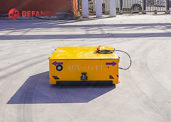 Laser Guided Heavy Duty 1000kg Trackless AGV Automatic Guided Vehicle with Lithium Battery