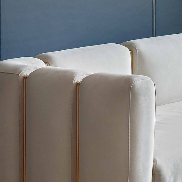 Luxury Velvet Modular Sofa Living Room Leather Italian Sofa Set Minimalist Simple Leaving Room Furniture Sofa