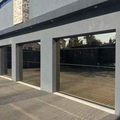 Sectional Electric Garage Doors Full View Aluminum Glass Garage Doors Sample Available
