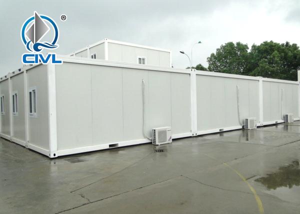 large Prefab Shipping Container / Office Prefabricated Storage Container Homes