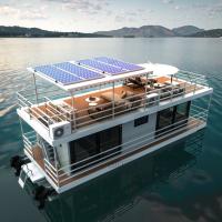 12 personnes de luxe bateau flottant hôtel bateau yacht pour une escapade de détente