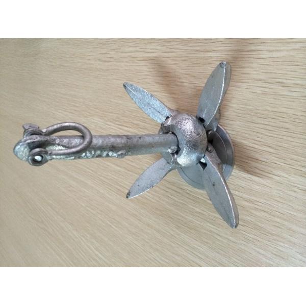 Boat Folding Grapnel Anchor Galvanized Steel Anchor Marine Yacht Isure Marine