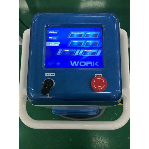 variety of colors choose 800W Q Switched ND Yag Laser Tattoo Removal Machine