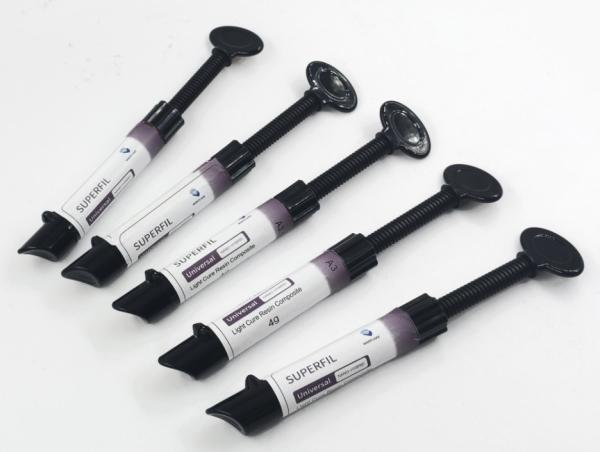 Superfil Nano Hybrid Dental Filling Material Universal Composite Resin Light Cure