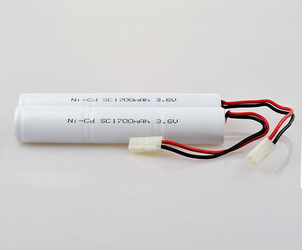 Poids de cellules de lumière du paquet 3,6 V SC1700mAh de batterie rechargeable