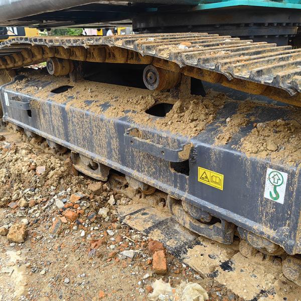 Japanese Original Used Kobelco SK200 Excavator Original 110kw Old Kobelco Excavator