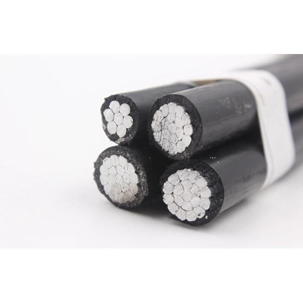 Aluminum Conductors Overhead ABC Aerial Bundled Cable for 0.6/1KV Voltage Round Wire