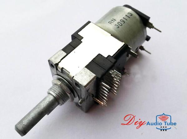 ALPS RK168 100K Quad Audio Rotary Motor Driven Potentiometer B100k×4 25mm