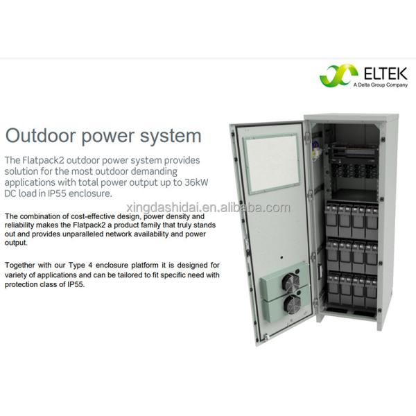 36kw DC48V 700A Eltek Flatpack2 Outdoor Power System IP55  CTO31240.Nnnn