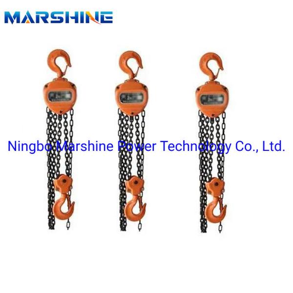 Custom traction Manual Chain Pulley Block And Tackle Lifting Hoist
