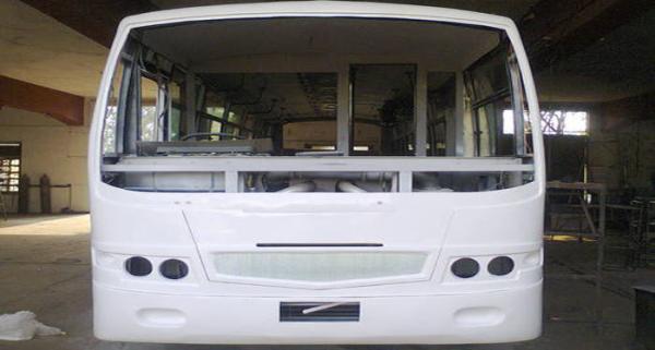 FRP Bus parts  Front bumper Rear Bumper Bathroom Reflector Dashboard Tire Cover Battery Cover