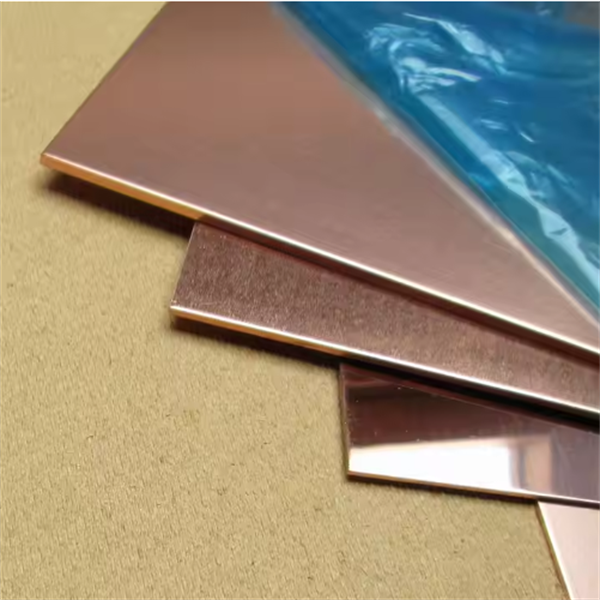 RoHS Compliant Copper Metal Plate Polished Copper Sheet 0.2mm-5.0mm