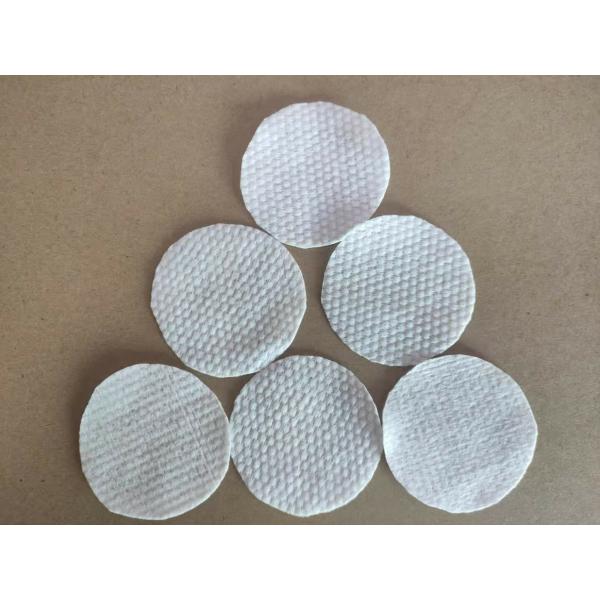 перевозчик макияжа 6cm круглый сухой обтирает ткань 65g TRUTZSCHLER Spunlace Nonwoven