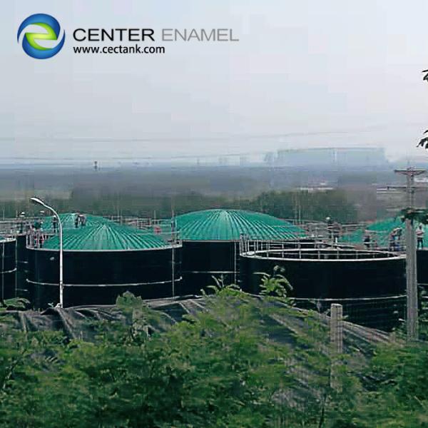 Réservoirs d'eau industriels d'émail de porcelaine avec l'installation commode