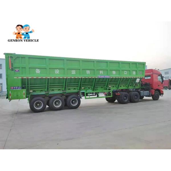 Лист весны Crawler песчаника 35cbm сброса трейлеры Semi