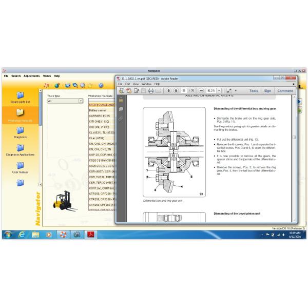 Каталог деталей ВСЕ ЕЩЕ Стедс сканнерСпаре грузоподъемника диагностический включая запасные каталоги деталей для НЕПОДВИЖНОГО Ваньер, ТИШИНЫ и СА