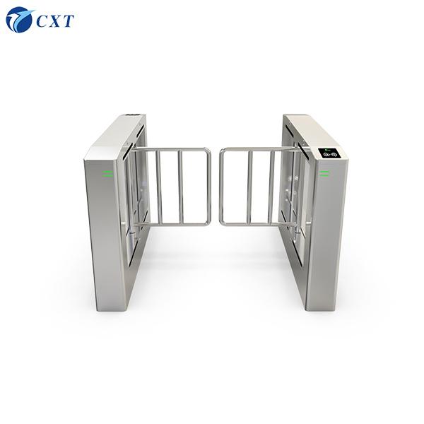 500-900mm Arm Length Swing Barrier Gate Compatible With RFID, Fingerprint, Barcode for Indoor and Outdoor Use