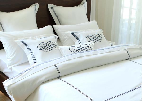 Elegant Embroidered Modern Bedding Sets Twin / Queen / King Size 100% Cotton