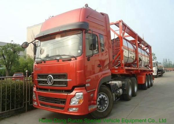 30FT   Steam Heating Insulated Tank Container Stanless Steel  For  Phosphoric Acid  H3PO4