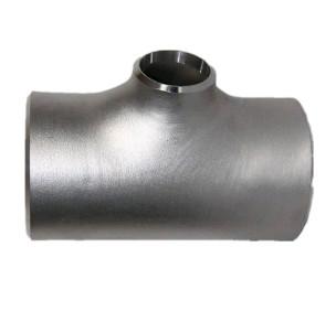 Seamless Carbon Steel Pipe Tee Sch 40 For Ship Building Butt Weld