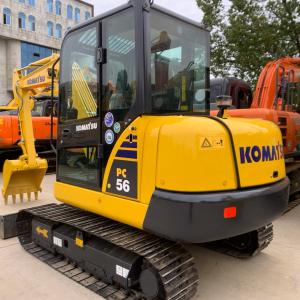 中古 コマツー PC56 ミニ 掘削機 桶容量 0.055-0.22m3