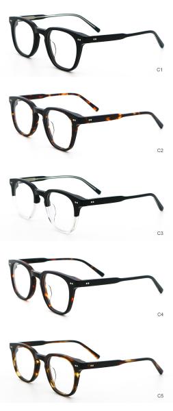 Prevalent Retro Handiwork Acetate Optical Glasses Frame MR 98619