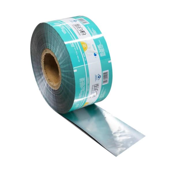 Food Packaging Film Roll Composite Layer Automatic Packaging Film Roll Plastic Packaging Candy Roll Film