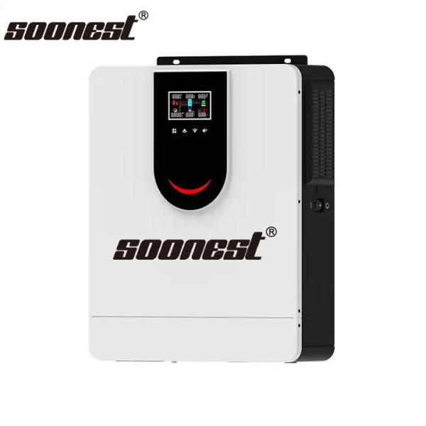 Hybrid Solar Inverter 1500W Dc12V Ac 110V/230V Solar Inverter 10Kw Single Phase 10Kw Solar Inverter With Mppt