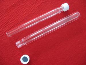 L'anti OIN cristalline de chapeau de tube à essai de quartz non certifiée pour