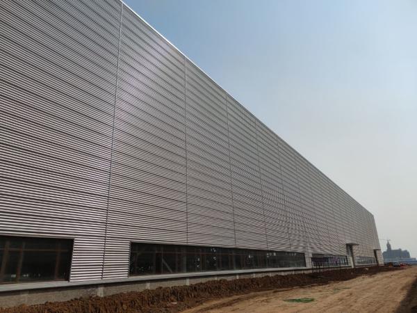 Prefabricated Rigid Frame Steel Structural Workshop Building