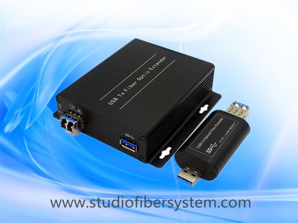 1Port compact USB3.0 fiber optical extender for 5GB 3.0 usb over 1 sm/mm fiber to 250M